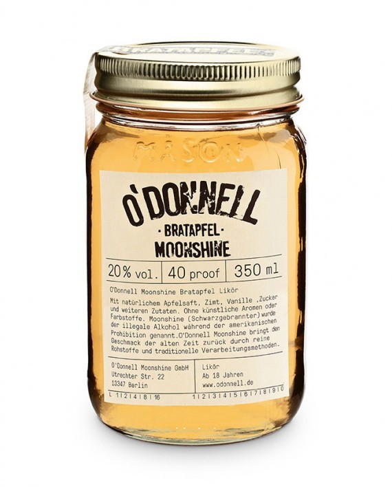 O´Donnell Moonshine Bratapfel 0,35l 20%vol