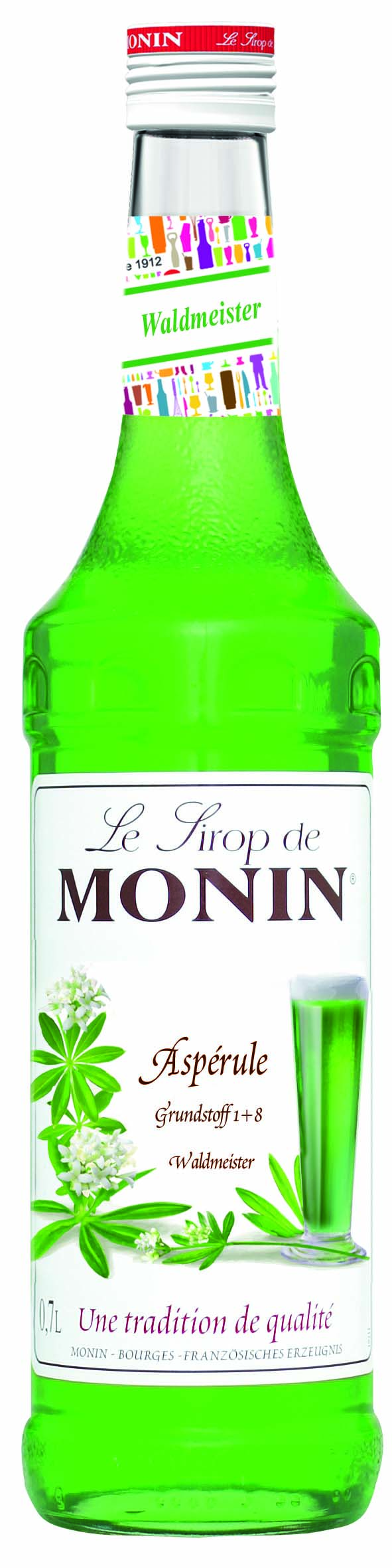 Monin Waldmeister - Sirup 0,7l Waldmeistersirup