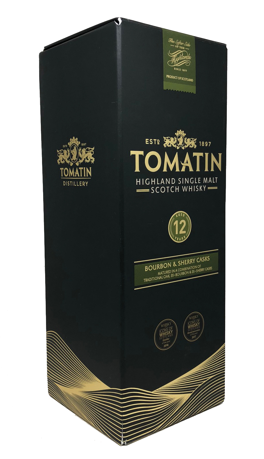 Tomatin Distillery Highland Single Malt Scotch Whisky 12 Years 43%vol. 0,7l