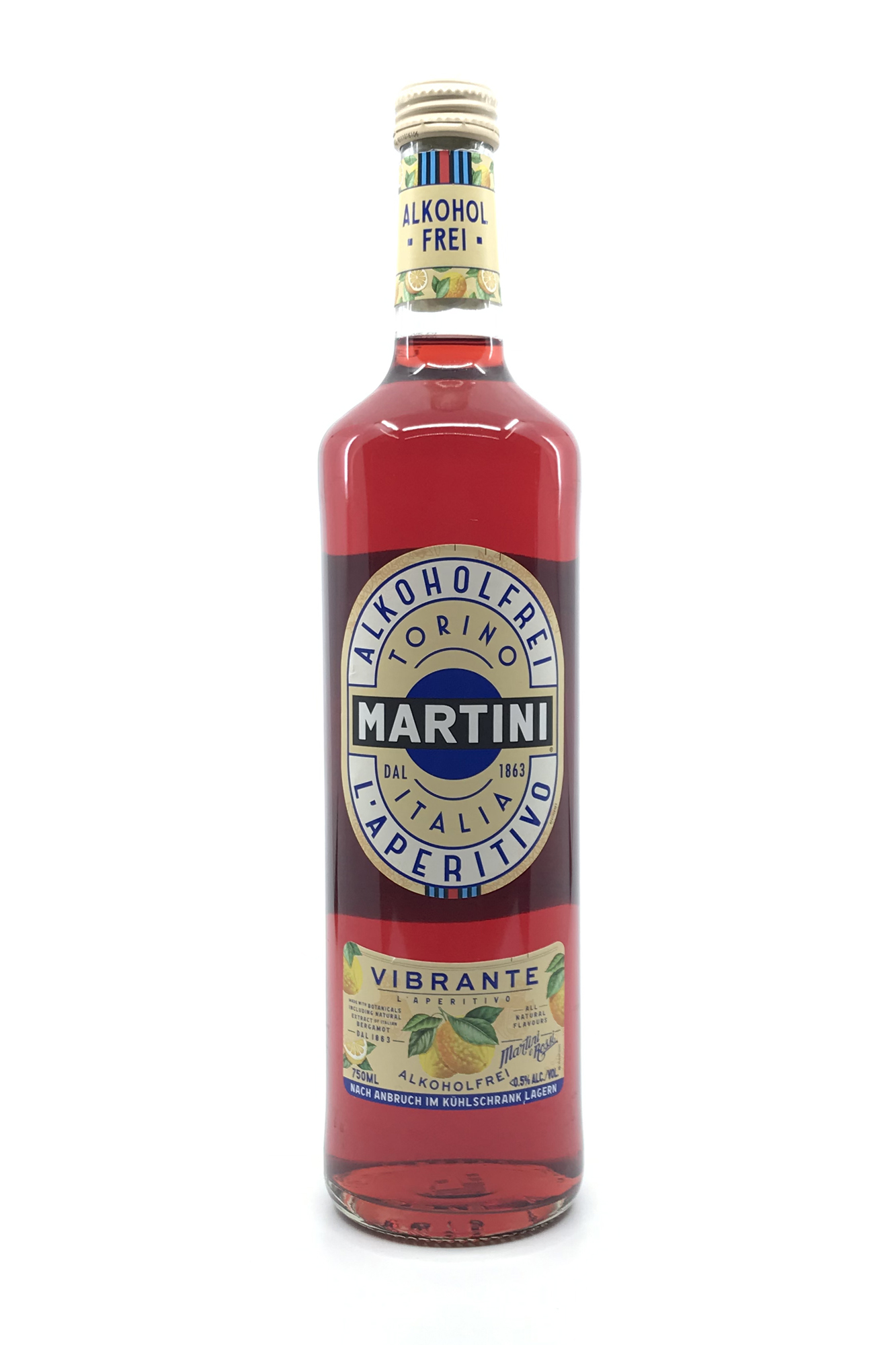 Martini Vibrante - alkoholfreier Aperitif - 0,75l