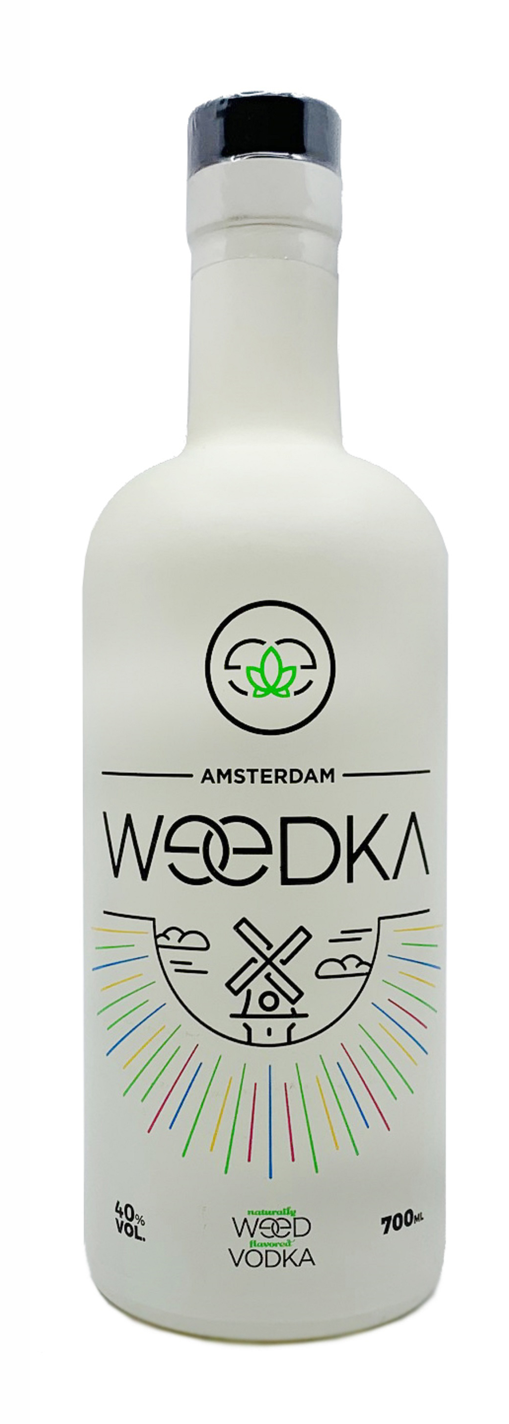 Weedka - Naturally flavored Weed Vodka aus Amsterdam - 0,7l 40%vol.