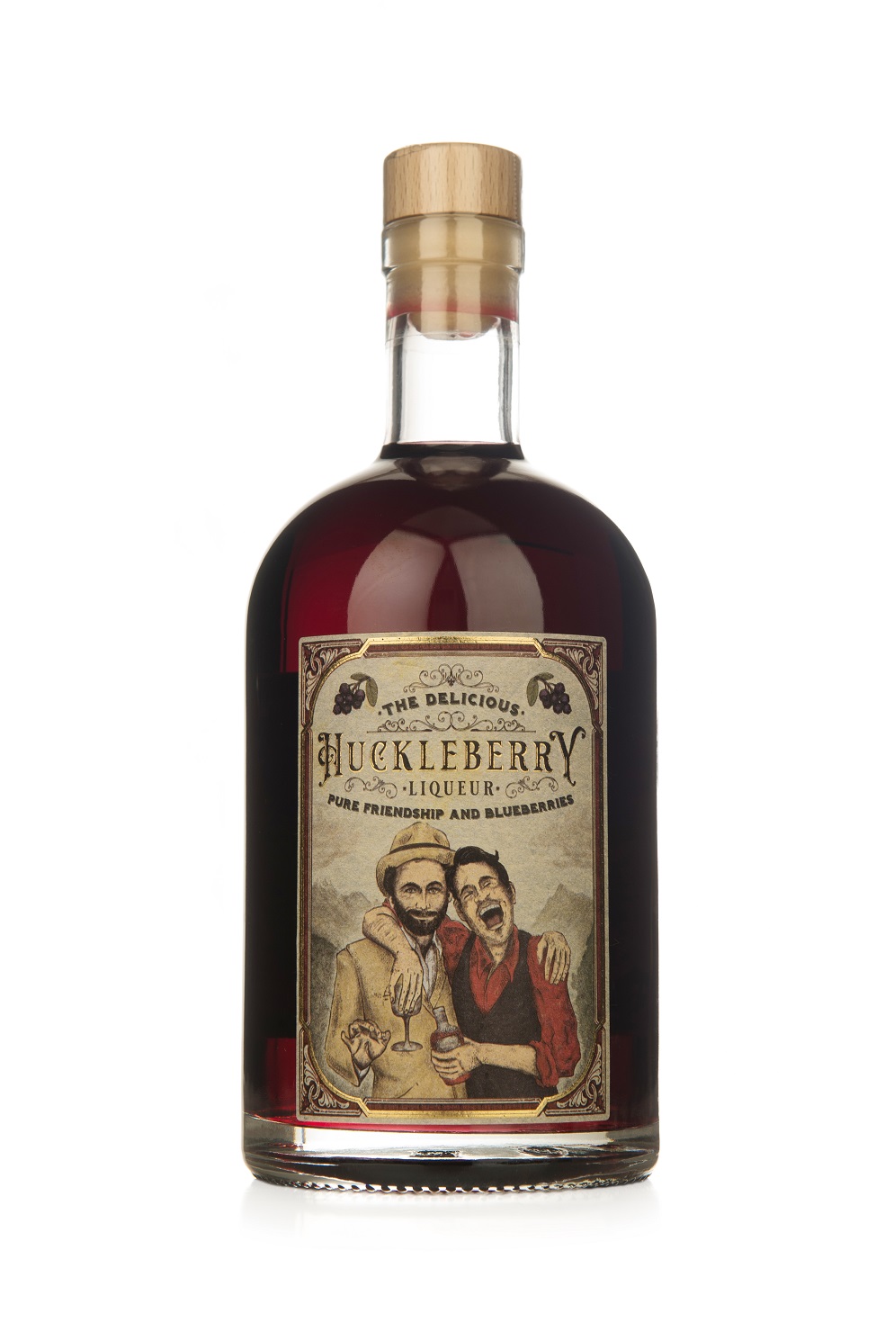 Huckleberry Gin LIKÖR ~ mit extra Heidelbeeren ~  0,5l 22%vol.