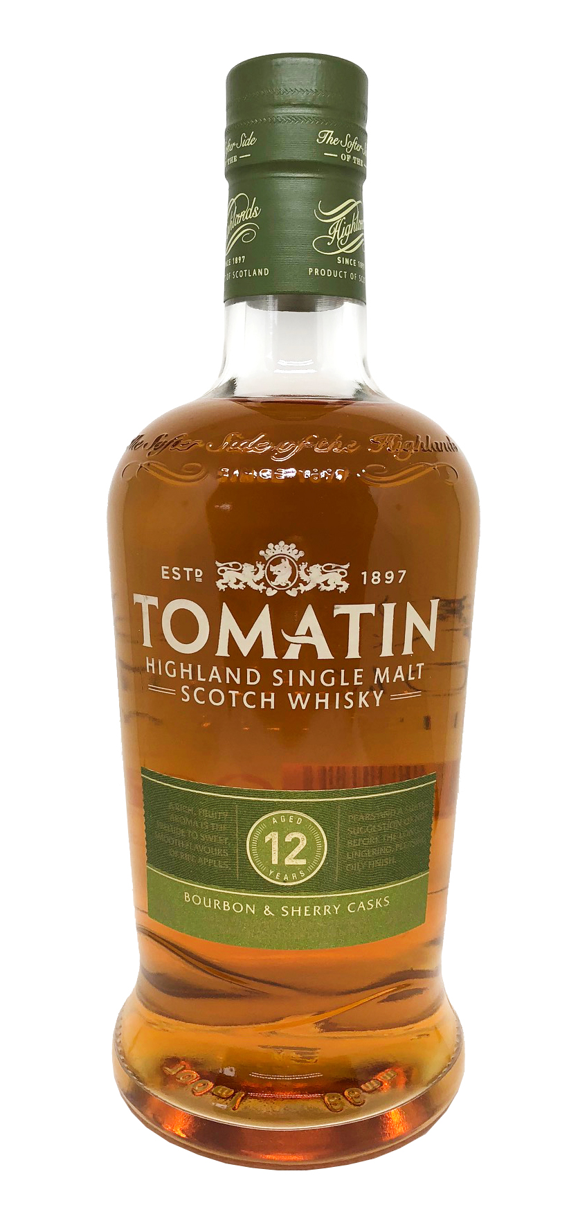 Tomatin Distillery Highland Single Malt Scotch Whisky 12 Years 43%vol. 0,7l