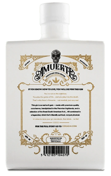 Amuerte Coca Leaf Gin White Edition 700ml 43%vol.