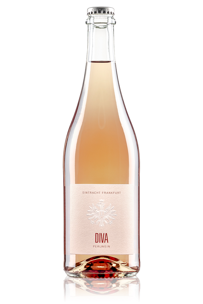 Eintracht Frankfurt Wein - Diva Perlwein Rose - 0,75l 11%vol.