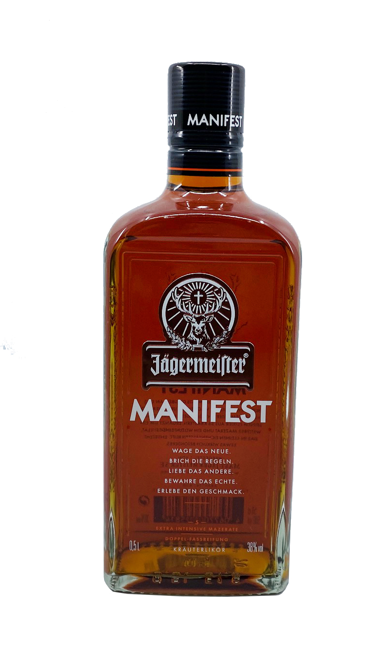 Jägermeister Manifest 0,5l 38%vol.