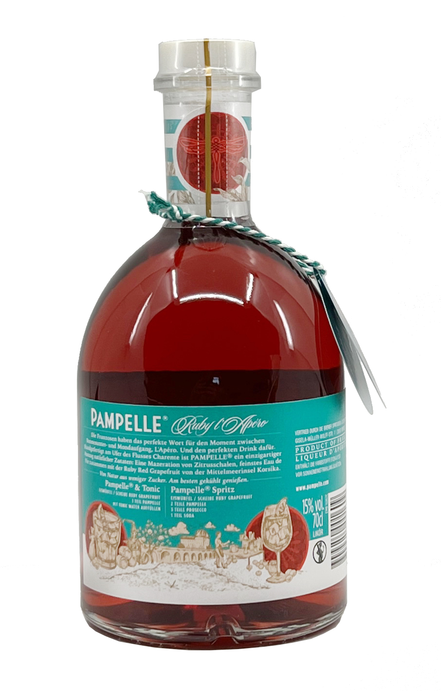 Pampelle Ruby L'Apero - Bitterlikör 0,7l 15%vol.