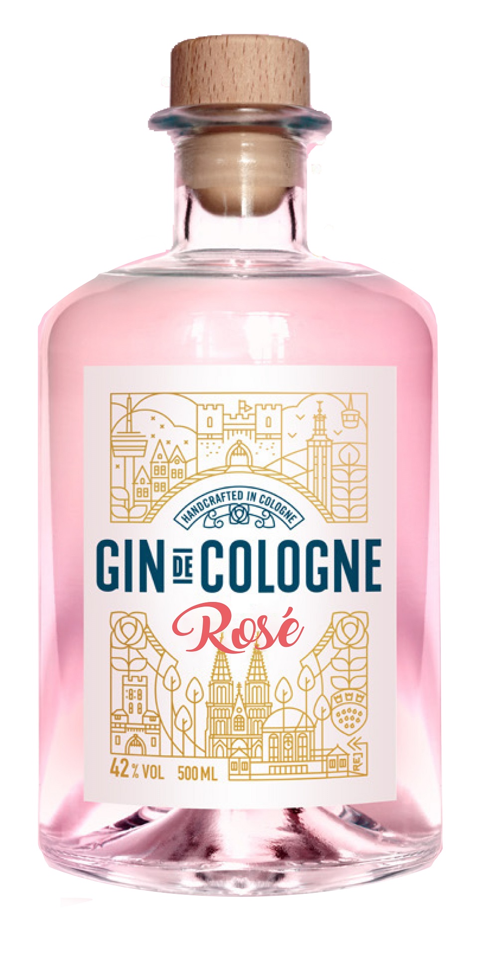 Gin de Cologne Rosé 0,5l 42%vol.