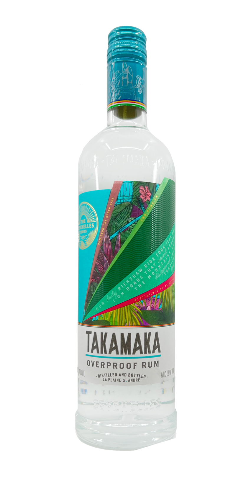 Takamaka - Overproof Rum - Spirit of Seychelles 0,7l 69%vol.