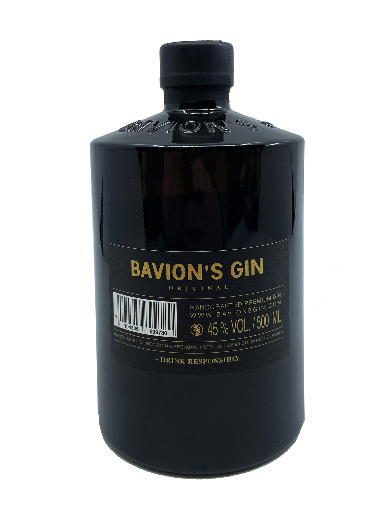 bavions_gin_original_02_back Bavion's Gin - Original - 0,5l 45%vol.