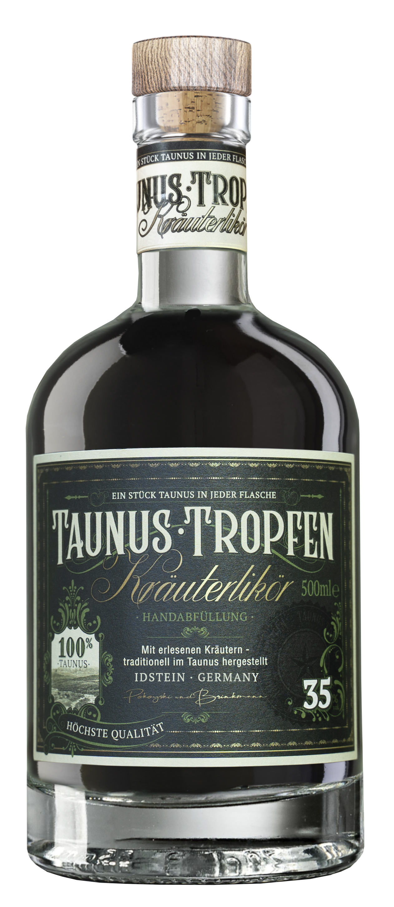 Taunus-Tropfen Kräuterlikör 0,5l 35%vol.