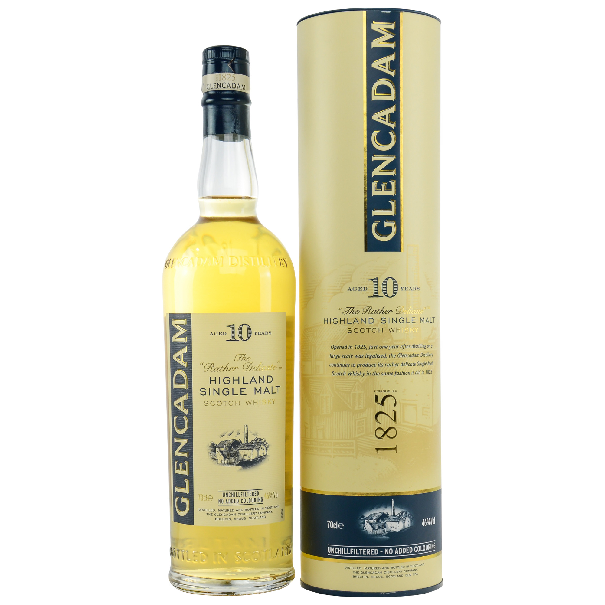 Glencadam - Highland Single Malt - 10 Jahre 0,7l 46%vol.