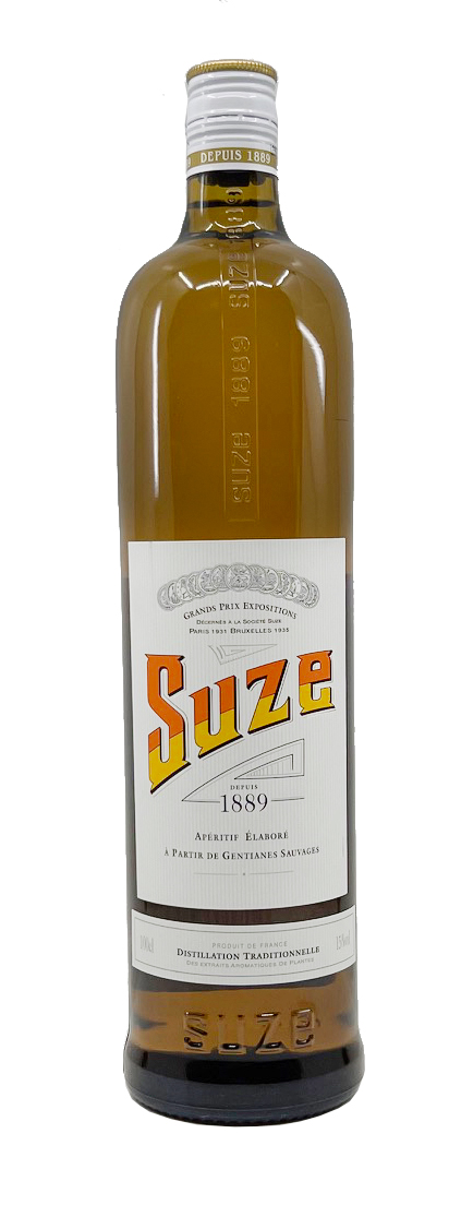 Suze - Depuis 1889 Aperitif Elabore Enzianlikör1l 15%vol. Suze - Depuis 1889 Aperitif Elabore Enzianlikör1l 15%vol.