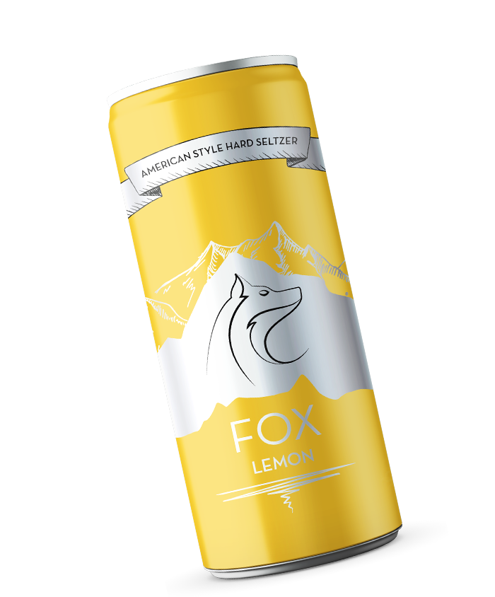 Fox Hard Seltzer LEMON 0,33l 4%vol.