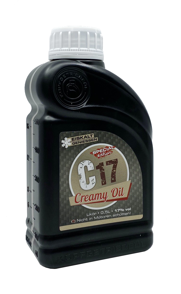 Kopfgetriebeöl C17 Creamy Oil Special Edition 0,5l 17%vol.