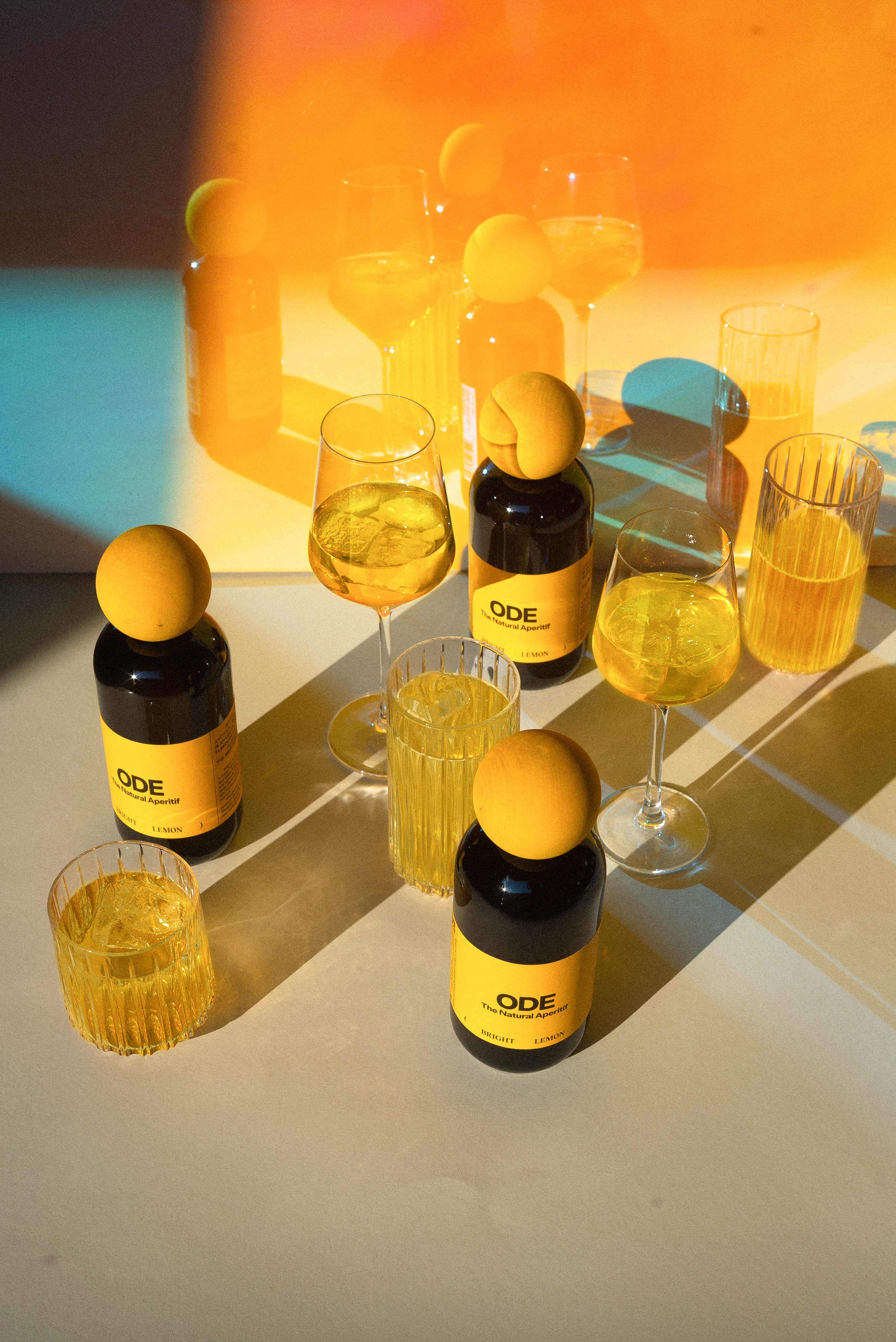 ODE - The Natural Aperitif  -  Bright Lemon 0,5l 18,5%vol.