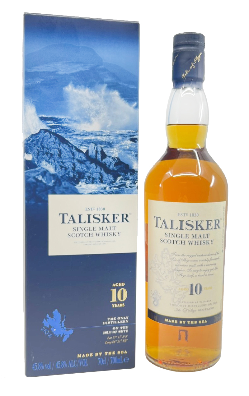 Talisker - 10 Years - Single Malt Whisky 0,7l 45,8%vol.