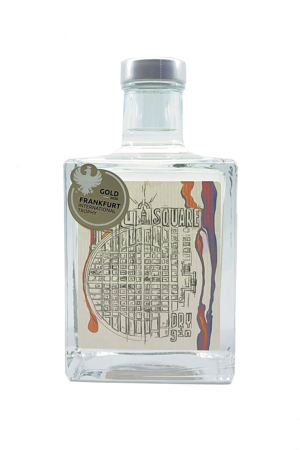 144 Square Mannheim ~ Dry Gin ~ 0,5l 44%vol.