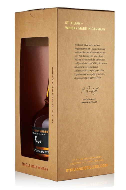 St. Kilian Distillers - Single Malt - Signature Edition Five 0,5l 52,5%vol. Alk.