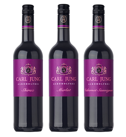 Carl Jung - Rotweinpaket - Curveé rot, Merlot, Cabernet Sauvignon - (3x0,75l)