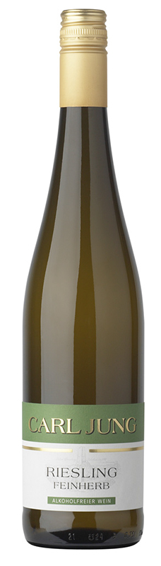 Carl Jung Riesling feinherb 0,75l -  alkoholfreier Weisswein