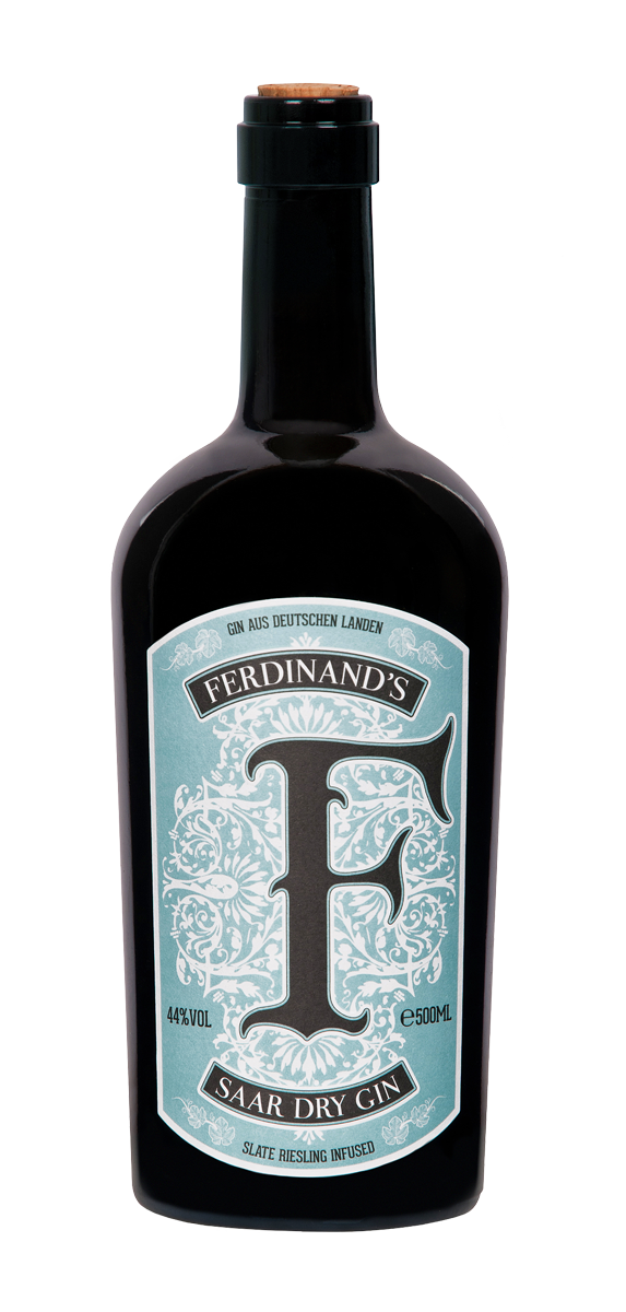 w_Ferdinand_Picture_SaarDryGin_50cl Ferdinands - Saar Dry Gin - 0,5l 44%vol.