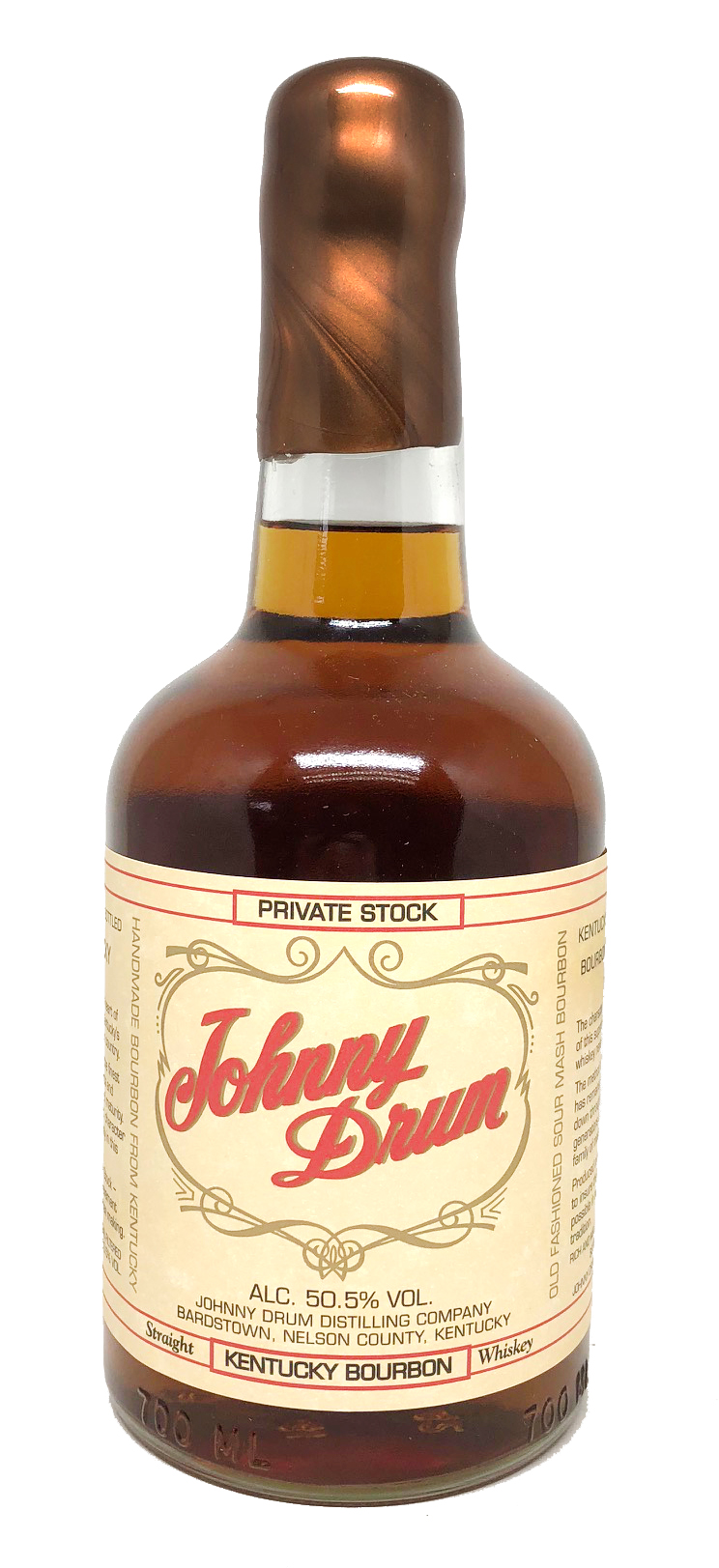 Johnny Drum - Straight Kentucky Bourbon Whiskey- Private Stock 0,7l 50,5%vol.