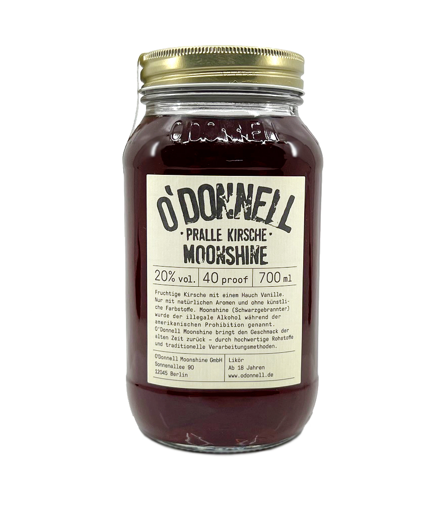 O´Donnell Moonshine Pralle Kirsche 20%vol. 0,7l