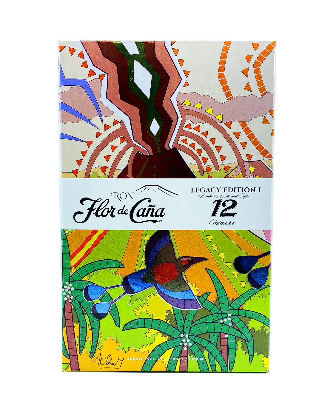 Flor de Cana - Legacy Edition I 12 Jahre - mit Geschenkverpackung 1,0l 40%vol.