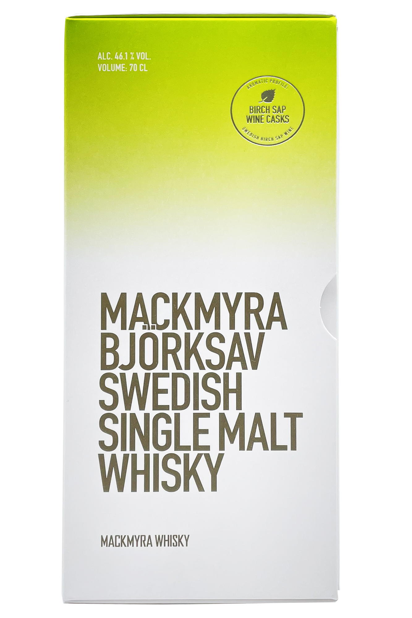 Mackmyra BJÖRKSAV Swedish Single Malt 0,7l 46,1%vol.