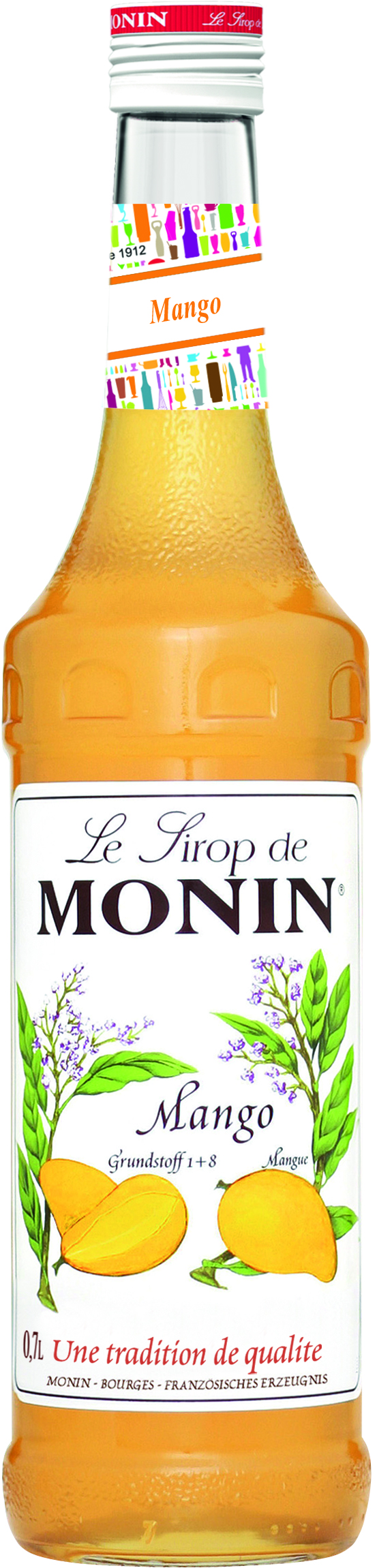 Monin Mango Sirup 0,7l Mangosirup