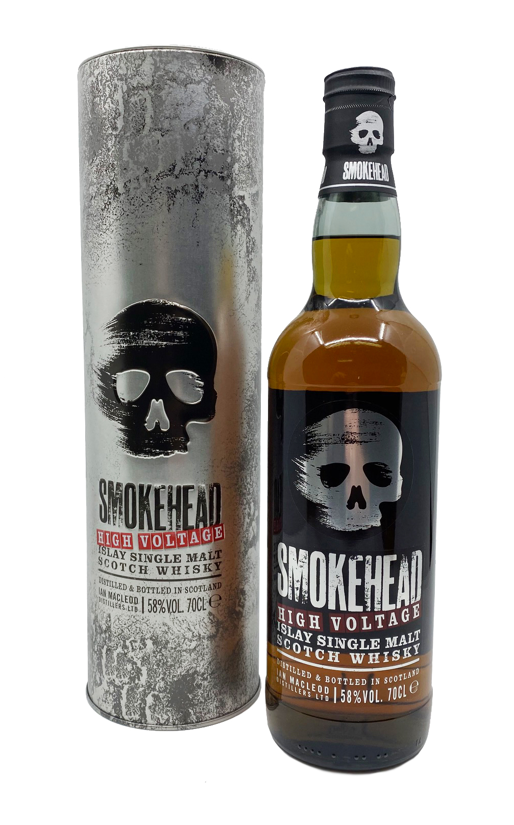 Smokehead High Voltage Islay Single Malt Scotch Whisky 0,7l 58%vol.