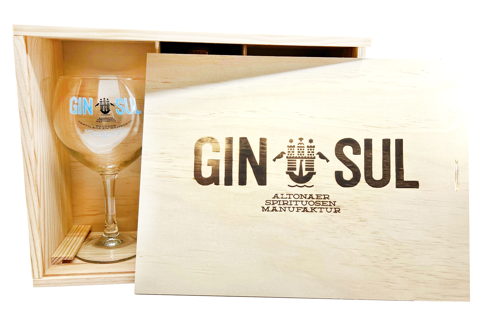 Gin Sul - limitiertes Geschenkpaket mit 2 Gläsern 0,5l 43%vol.