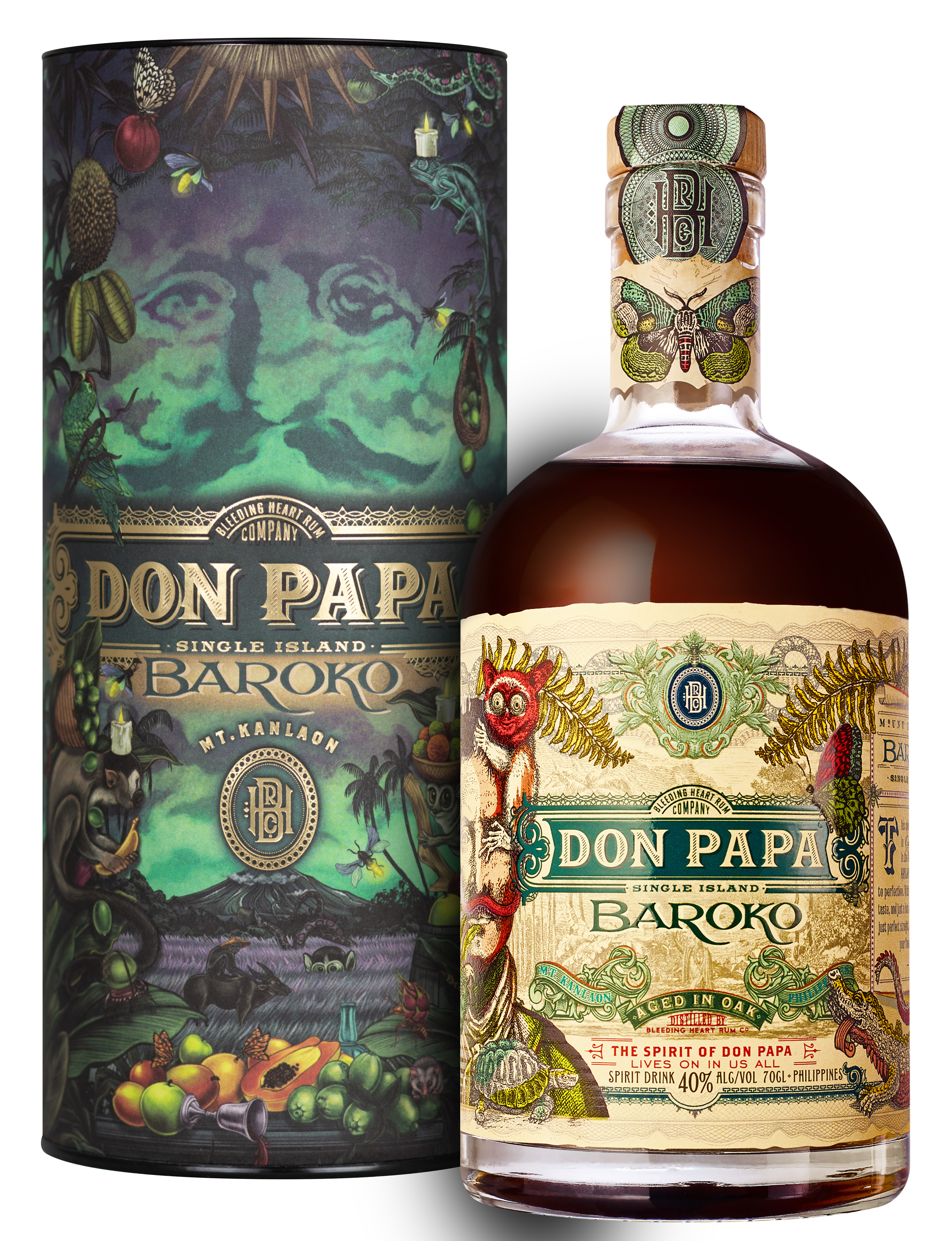 Don Papa - Baroko - Rum 0,7l 40%vol.