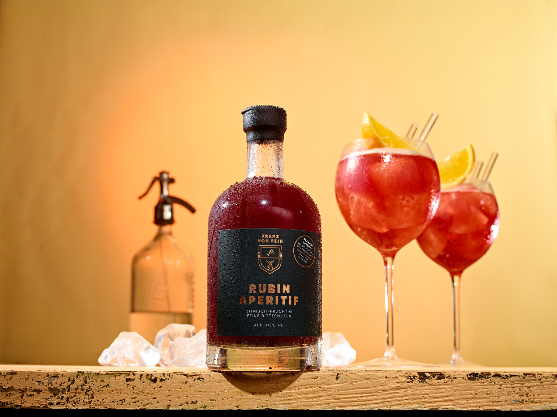 Franz von Fein - RUBIN - alkoholfreier Aperitif 0,5l 0,0%vol.