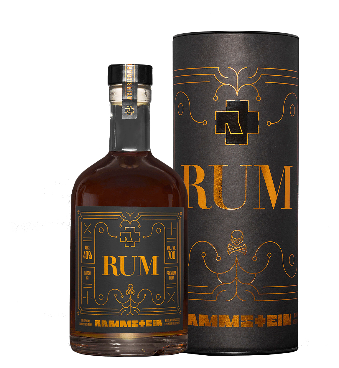 Rammstein Rum - offizieller Merchandising Artikel - 0,7l 40%vol.