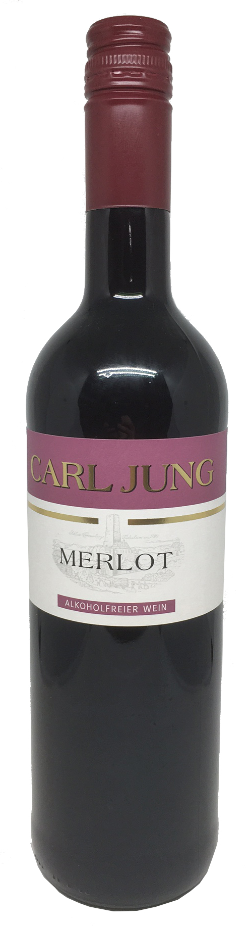 Carl Jung Merlot 0,75l - alkoholfreier Rotwein