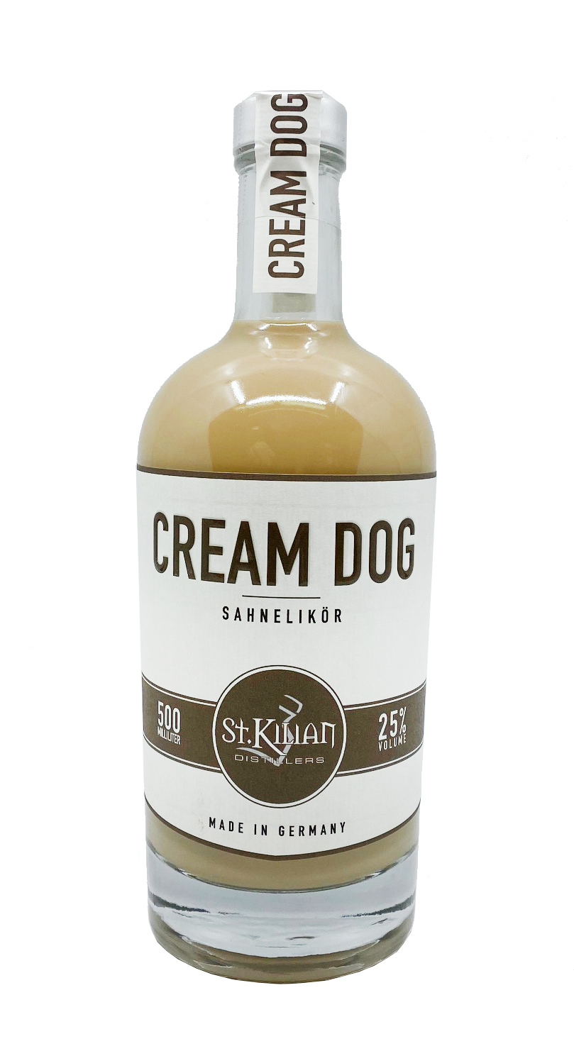 St. Kilian Distillers Cream Dog Sahnelikör 0,5l 25%vol.