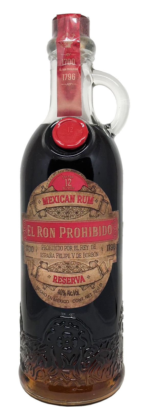 El Ron Prohibido Reserva 12 Years mexikanischer Rum 40%vol. 0,7l
