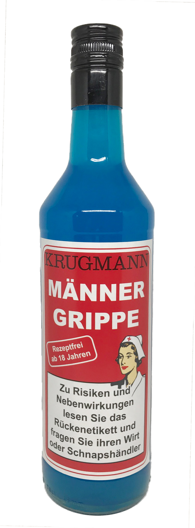 Krugmann Männergrippe Ice-Mint-Likör 0,7l 15%vol.