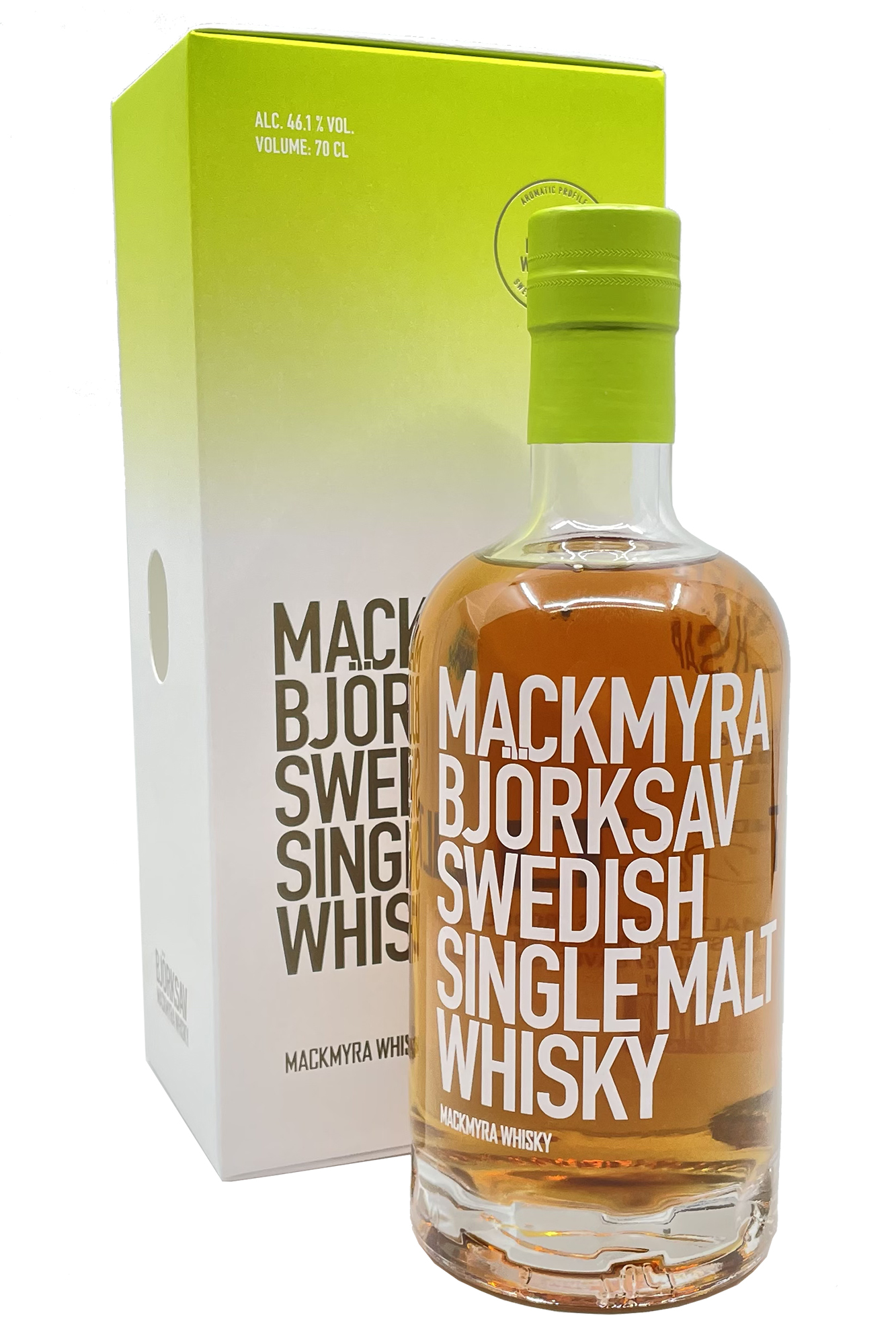 Mackmyra BJÖRKSAV Swedish Single Malt 0,7l 46,1%vol.