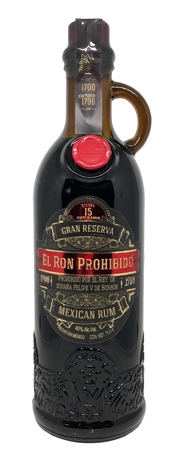 El Ron Prohibido Solera 15 Years mexikanischer Rum 40%vol. 0,7l