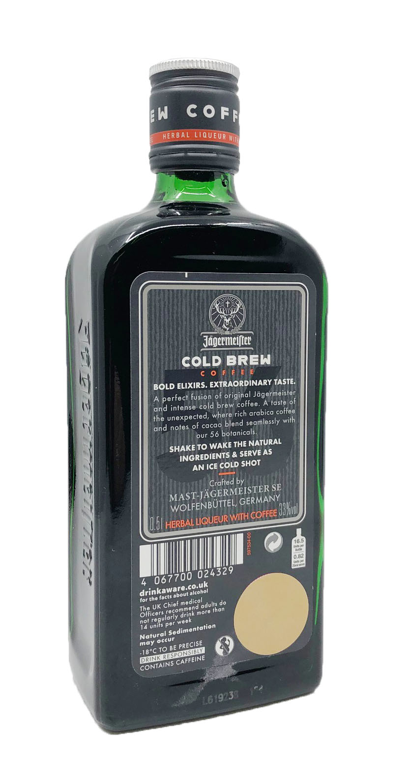 Jägermeister Cold Brew Coffee 0,5l 33%vol.