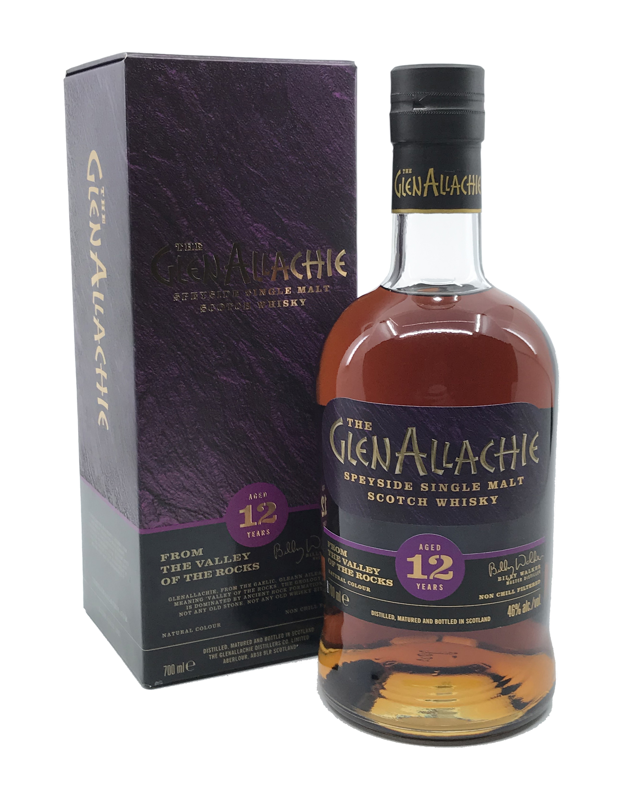 The GlenAllachie Scotch Whisky - 12 Years - 0,7l - 46% vol. Alk.