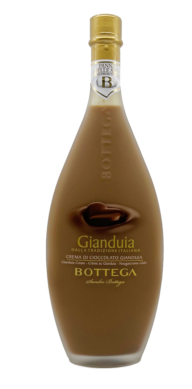 Bottega - Gianduia - Nougatcreme Likör 0,5l 17%vol.