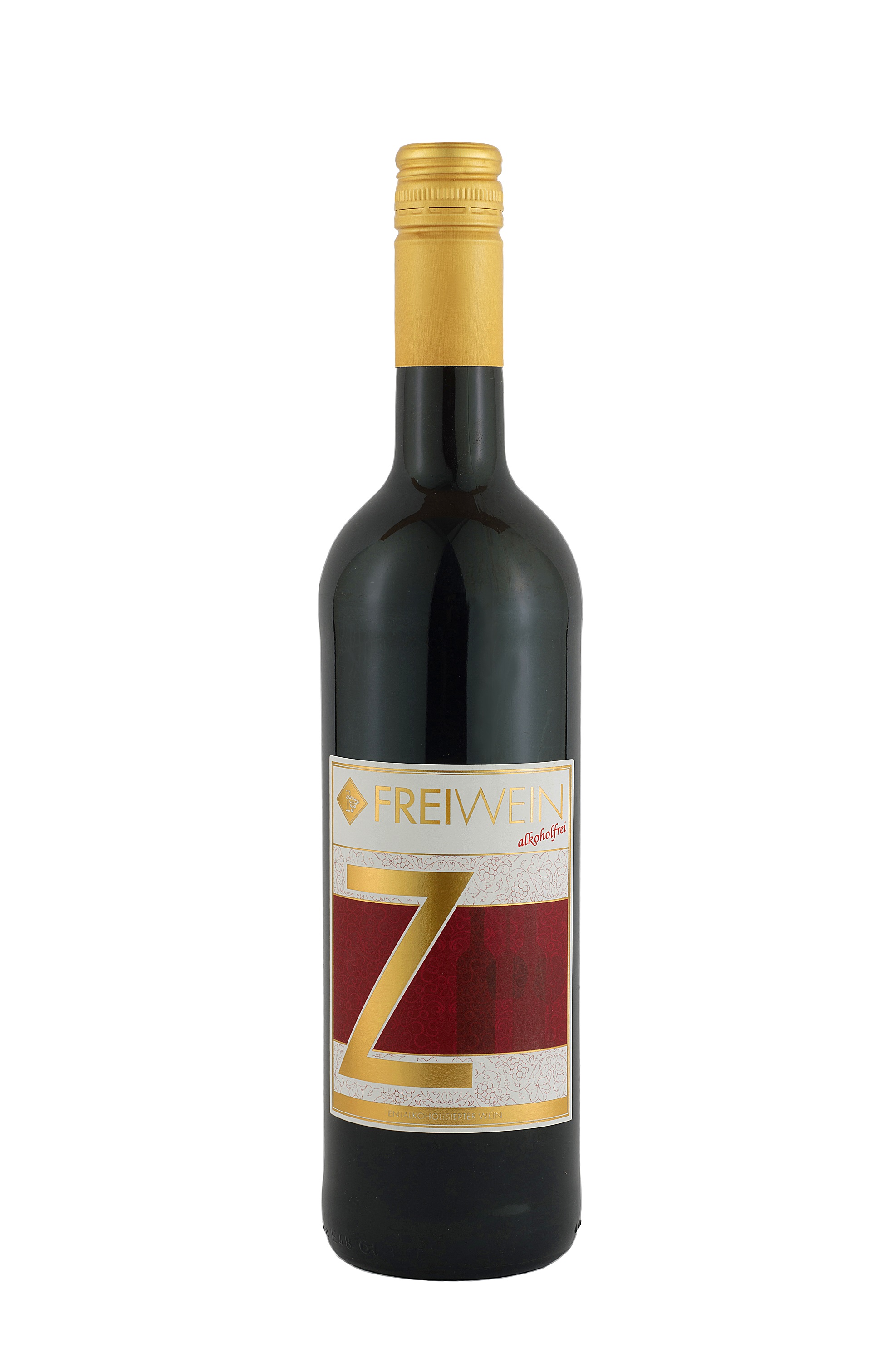 FreiWein Z - Blauer Zweigelt - trockener alkoholfreier Rotwein 0,75l