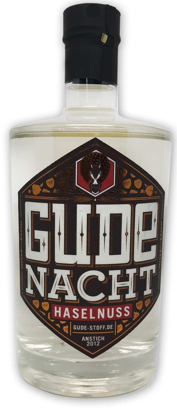 Gude Nacht Haselnuss Spirituose 29%vol. 0,5l