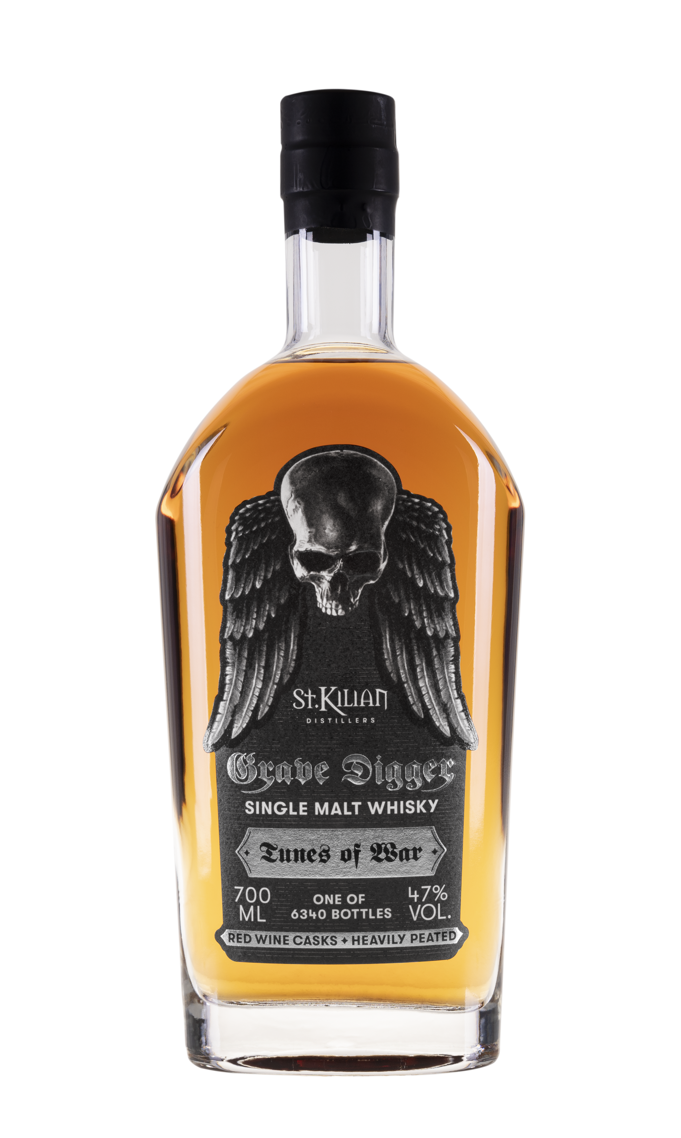 St. Kilian - Grave Digger - limitierte Single Malt Whisky Edition 0,7l 47%vol.