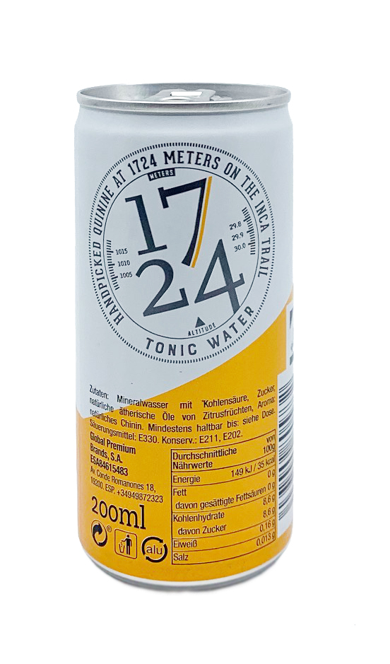 1724 Tonic Water - 0,2l Dose