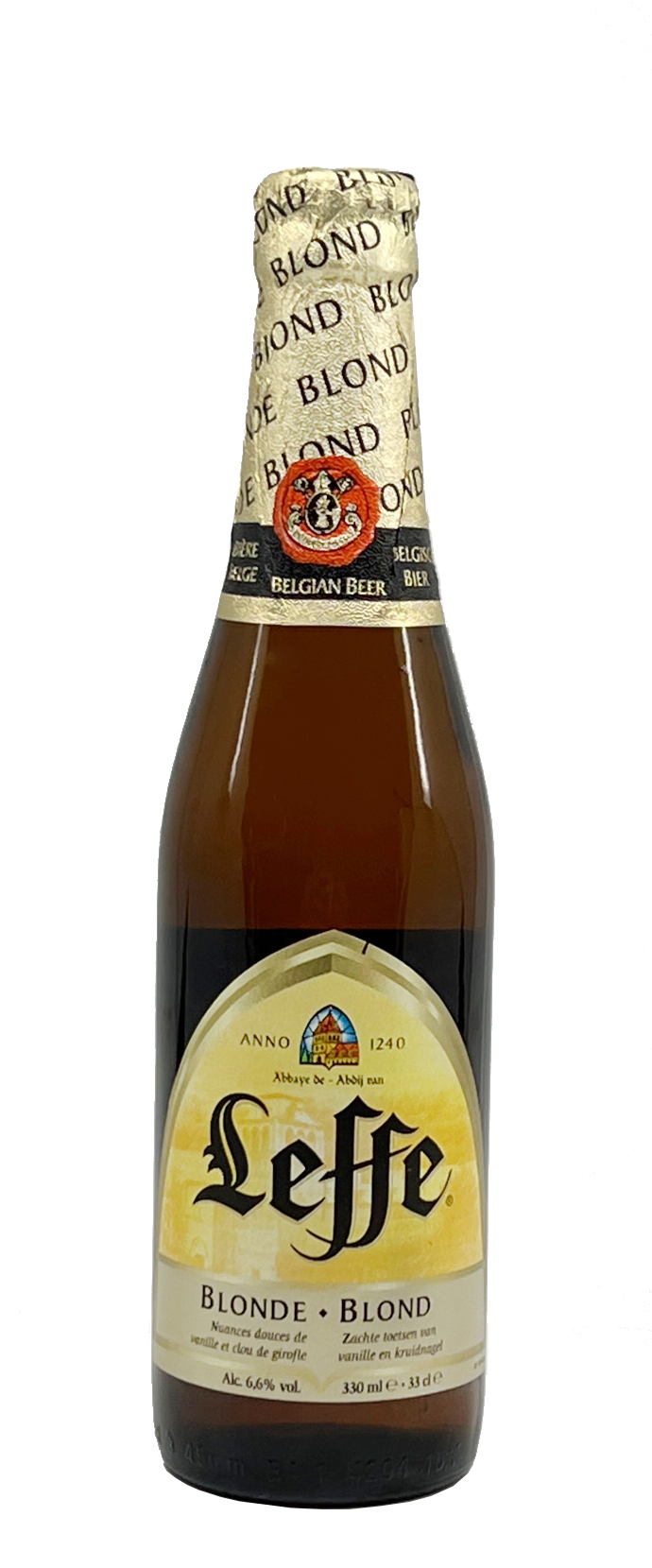 Leffe Blonde Bier 0,33l 6,6%vol.